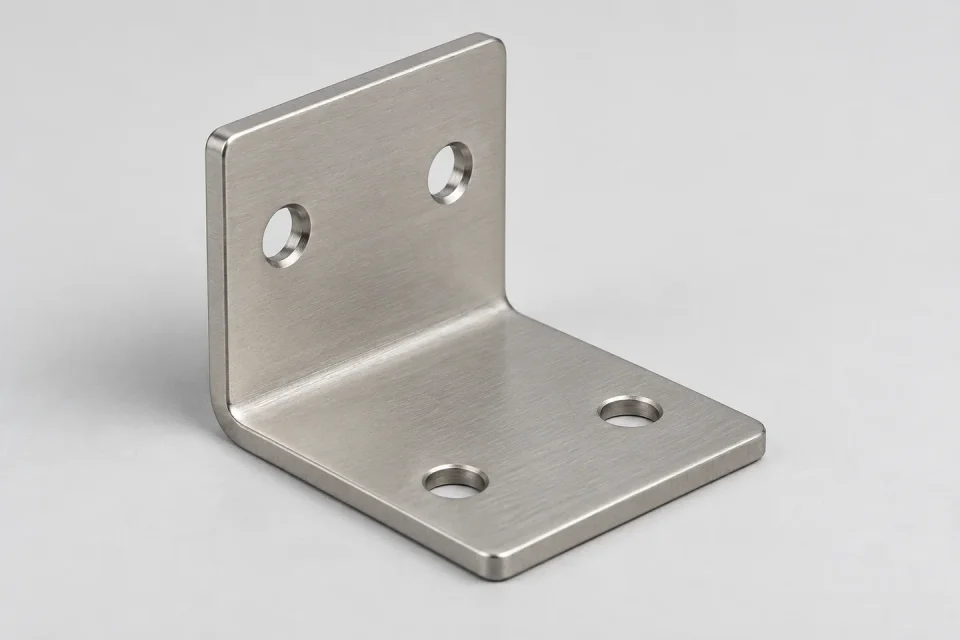 Illustrative custom metal l mounting brackets